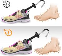 Ensanchador de zapatos para hombres y mujeres, longitud y ancho de zapatos ajustables, ensanchador de zapatos de plástico Ensanchador de zapatos para zapatos de hombres y mujeres，2piezas - details 3