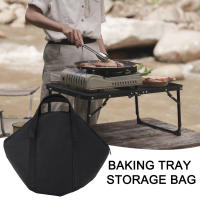 Bolsa De Almacenamiento Para Sartén De Asar Resistente Al Desgaste Con Manija 47x38cm Herramienta De BBQ Para Camping Y Uso Al Aire Libre En La Cocina - details 2