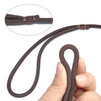 Correa De Cuero Para Perros Pequeños 4ft/5ft Collar P Chian Traction Lead Rope Para Chihuahua Bulldog Ropa De Animales De Compañía - details 5