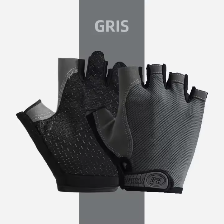 Guantes De Gimnasio Para Levantamiento De Peso Anti Deslizamiento Transpirables Para Hombres Y Mujeres Entrenamiento De Fitness Bodybuilding Deportes Ciclismo - 1
