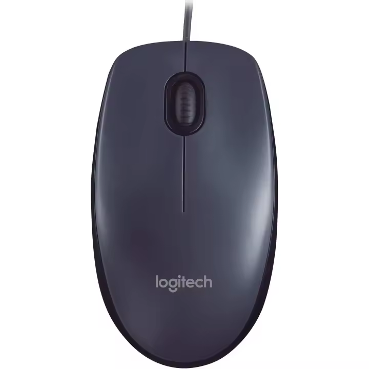 M90 Ratón with Cable USB, Seguimiento Óptico 1000 DPI, Ambidiestro, PC, Mac, Portátil - 1