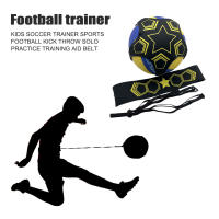 Bolsa De Fútbol Para Niños Equipo De Entrenamiento De Juego Solo Cinturón Auxiliar De Rotación Color Negro + Amarillo Tamaño 23*23cm - details 12