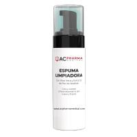Espuma Limpiadora Facial con Aloe Vera y Extracto de Flor de Azafrán | Envase de 150ML | Espuma Hidratante, Calmante y Purificante para la cara altamente eficaz | Elimina Impurezas MUY EFICAZ | Apta para Todo Tipo de Pieles | ACpharma Medical - details 0