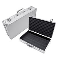 Caja De Herramientas Portátil De Aluminio Organizador Profesional Para Equipos Y Instrumentos Con Algodón Material De Aluminio - details 0