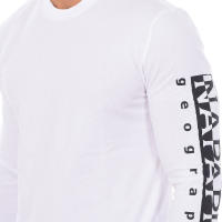 Napapijri-Camiseta manga larga y cuello redondo NP0A4H9C para Hombre