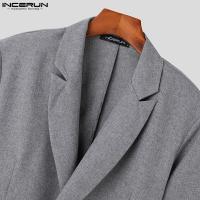 Conjunto De Traje Para Hombre Con Mangas Largas Y Pantalones Largos Estilo Casual Dos Colores Dos Piezas Ajustado S-5XL Moda 2024 - details 10