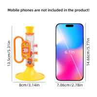 Flauta De Plástico Para Niños Y Niñas Juguete Musical Instrumento De Aprendizaje Y Práctica Para Viajes Adecuado Para Más De 6 Meses - details 0