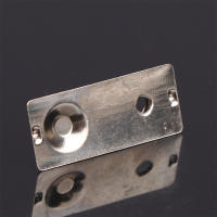 10pcs Placas De Contacto De Resorte Metálico Para Batería AA Tamaño 27*11.6mm Unidireccional Placa De Agujero De Plata - details 7