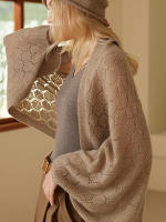 Chal De Lana Pura 100% Knit Invierno Otoño Cardigan Cape Warm Suave Pashmina Scarf Geométrico Fashion Para Mujer Adulto Casual - details 5