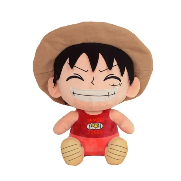 Muñeco De Peluche De Anime Japonés One Piece 25cm Luffy Chopper Ace Roronoa Zoro Juguete De Peluche Lindo Para Niños Regalos De Navidad - 1