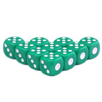 10PCS Dados Pequeños D6 14mm Para Juegos De Tablero Y Apuestas Estándar Con Puntos Accesorios De Juego - details 4