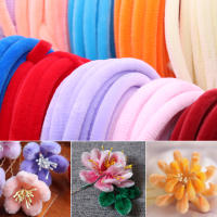 Tira De Veludo Imitación De Lana Raíz De Té De Ceniza Para DIY Accesorios De Flores De Espiga De Pluma Para Herramientas De Peluquería - details 0