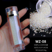 3D Art De Uñas Con Cristales Y Brillo DIY Microesferas Mezcladas Para Decoración De Uñas Ornamentos De Vidrio De Tamaño Pequeño - details 11