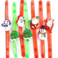 24pcs Pulsera LED Iluminada De Santa Claus Y Payaso Árbol Ajustable Juguete Para Niños Niñas Navidad Decoración Boda Festival - details 3