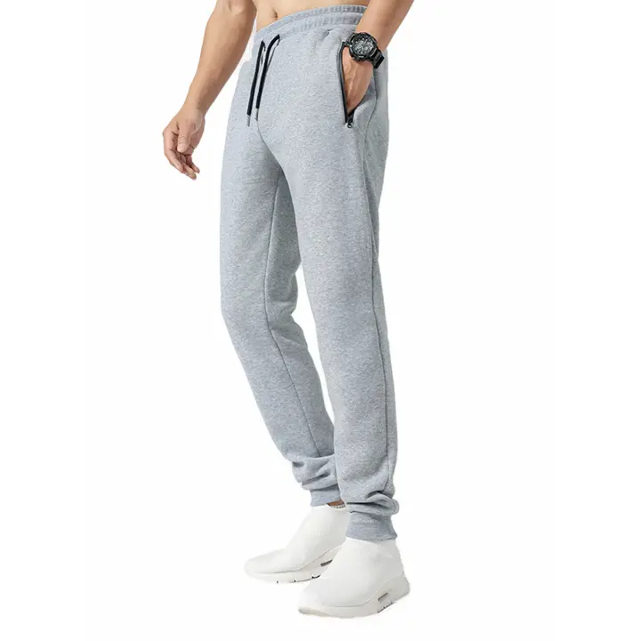 Nuevos Pantalones Deportivos Para Hombre Sudadera Correr Joggers Algodón Ajustados Pantalones De Ruta Para Fitness Y Gimnasio - 1