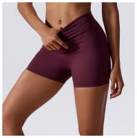 NCLAGEN Shorts De Yoga Para Mujer Cintura Alta Scrunch Levantamiento De Glúteos Cómodas Y Transpirables Para Gimnasio Y Fitness Prueba De Agachamiento Sensación De Naked Leggings - details 18