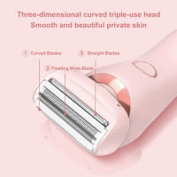 Afeitadora De Cuerpo Recargable 800mAh Para Hombres Y Mujeres Groomer Afeitadora De Bikini Epilador De Cabello Corporal Para Adultos Regalo - details 9