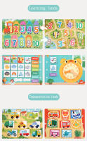 Libro De Actividades Para Niños Con Pegatinas Montessori Juguete Educativo Temprano Para Bebés Y Niños Pequeños Juego De Rompecabezas De Tablero De Aprendizaje - details 7