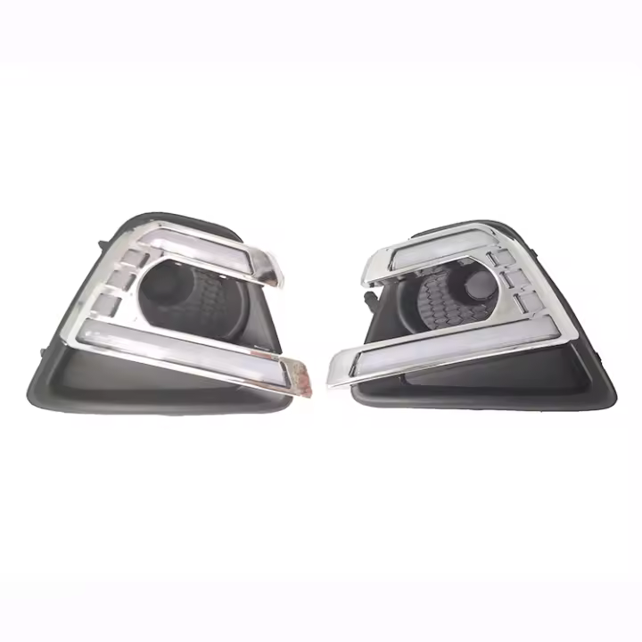 1Par De Luz Diurna LED Para Mazda CX-5 2012-2016 Con Señal De Giro Y Faro Antiniebla Amarillo 12V Instalación Directa - 1