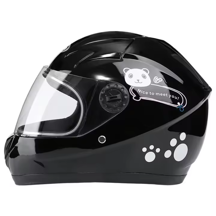 Casco De Motocicleta Para Niños Con Protección Completa Desmontable Adecuado Para Todas Las Estaciones Seguridad Deportiva Para Niños - 1