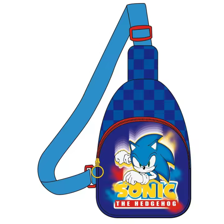 Mochila Infantil Bandolera Sonic 13.0 X 23.0 X 7.0 Cm (Cerdá 2100004962) - 1