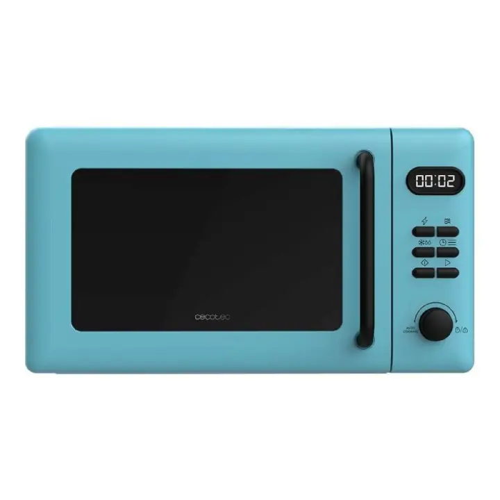 Cecotec Microondas Digital con Grill de 20L Proclean 5110 Blue. 700W en 6 Niveles y Grilll de 800W, Modo Descongelación - 1