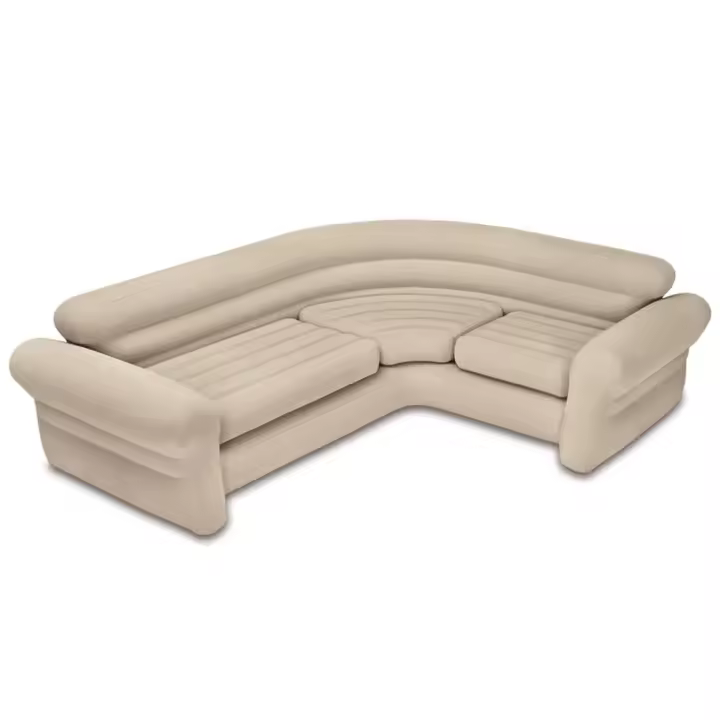 INTEX Sofá de esquina inflable 257x203x76 cm - 1