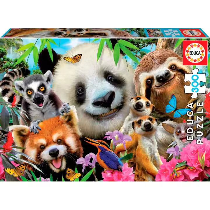 Educa Puzzle 300 piezas  Black-eyed Friends selfie Educa 18610 - 1
