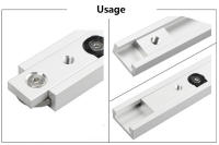 Kit De Guía De Miter Y Ranura T Para Carpintería Kit De Barra De Miter Y Deslizador T-Slot Para Máquina De Torno De Madera - details 6