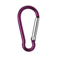Llavero De Aluminio Carabiner Para Camping Al Aire Libre Y Escalada Kit De 5/10/50/100 Piezas Abrazadera De Botella De Agua Clip De Llave Accesorios De Escalada - details 7