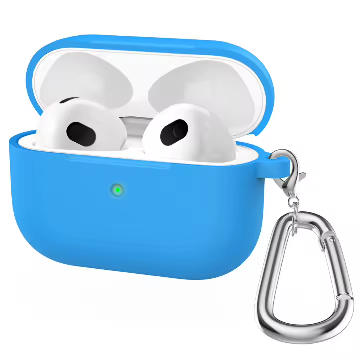 Funda Protectora De Silicona Para Apple AirPods 3 Nuevo 2021 Cubierta Para Auriculares Bluetooth Inalámbricos Accesorios - 1