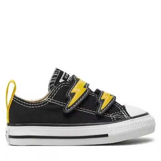 Zapatilla Infantil Converse All Star Ox 2V Negro - 1
