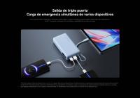 Xiaomi 67W Power Bank 20000 (Integrated Cable) - Azul Hielo, Pantalla Digital, Carga 67W/65W, Cable USB-C, 3 Puertos, Gran Capacidad - details 9