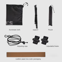 Silla De Tapa Solar Protección UV Para Exteriores Silla De Luna Plegable Impermeable Para Camping Pesca Con Canopy De Protección Solar UPF 50 - details 15