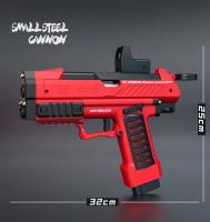 Juguete De Arma De Agua Raptor Launcher Shell Soft Bullet Gun Toy Para Juego Al Aire Libre Pistola De Pollo Manualmente Cargable Regalo De Navidad Para Niños Mayores De 6 Años - details 9