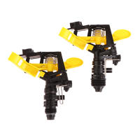1Pc Regolador De Rociador De Jardín Plástico Rotativo 360 Grados Tamaño Hilo Masculino 1/2" 3/4" Para Riego Por Aspersión En Granjas Y Jardines - details 12