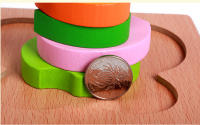 Puzzle De Madera Con Animales Y Vehículos Para Niños Y Niñas Educativo Juego De Colores Brillantes Y Formas Diferentes Regalo Para Niños De 3 a 12 Años - details 8