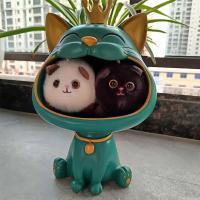 Llavero De Gato Lindo Con Cola Saltarina Muñeco De Peluche Colgante Para Puerta Y Bolsa Perrito De Peluche Llavero De Animales Cartoon Para Niñas Moda Regalo Para Mujeres - details 0