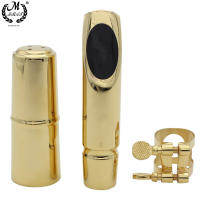 Mandíbula De Saxofón Alto Eb Dorado Pieza De Metal Para Saxofón Alto Accesorios De Instrumentos De Viento Cabeza De 5C 6C 7C 8C - details 0