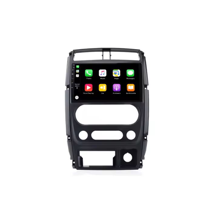 AWESAFE PX9 inalámbrico CarPlay Android Auto Radio para Suzuki Jimny 3 2005 2006 2007 2008 2009 2010 2011 2012 2013 2014 2015 2016 2017 2018 2019 coche reproductor multimedia GPS 2 din autoradio volante controles RDS Bluetooth - 1