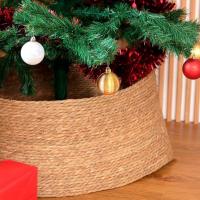 Base de Árbol de Navidad de Mimbre, Pie de Árbol de Navidad, Falda de Árbol de Navidad, Cubre Pie de Árbol, Cesta para Árbol de Navidad, Base de Arbolito de Navidad, Decoración Navideña para Árbol Grande o Pequeño - details 4