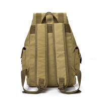 Mochila DIDABEAR De Lona Para Hombres Gran Capacidad Mochila Casual Para Escuela Viaje Con Manijas Suaves Y Cierre De Cadena - details 17