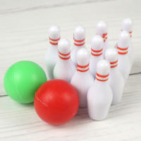 Miniatura De Bowling Para Juguetes Y Decoraciones De Escritorio De 1/12 Material Plástico Regalo De Navidad Para Amantes De Los Modelos - details 2