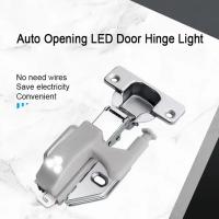 10Pcs Luz Inteligente De Inducción Táctil LED Para Armario Sensor De Luz Nocturna Para Armario De Dormitorio Y Gabinete Incluye Baterías AA (no Incluidas) - details 2