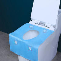 10 PCS Cubiertas De Asiento De Inodoro Desechables Para Viajes Y Entrenamiento De Aseo Público Adecuado Para Niños Y Adultos - details 3