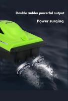 Barco Remoto Para Niños Impermeable Juguete RC Barco Rápido Ligero Racing En Agua Juguetes Para Piscina Control Remoto 4 Canales - details 4