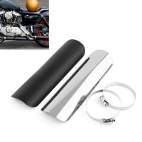 Parachoques De Calor Para Escape De Motocicleta Universal Cubierta De Muffler Recta Accesorio De Motocicleta - details 0