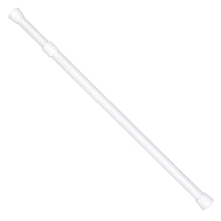 Riel Chyc Portavisillos Extensible Blanco 2 Piezas Autoajustable para Cortinas - 1