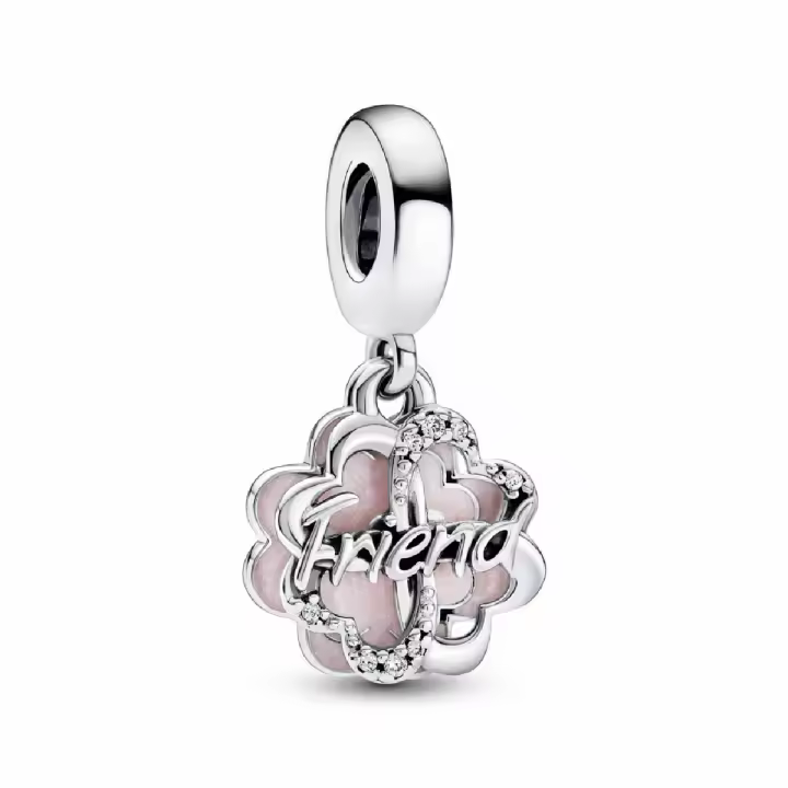 Charm colgante Pandora Trébol Cuatro Hojas de la Amistad - 1