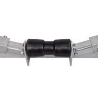 vidaXL Soporte para remolque de barco con rodillos - details 3